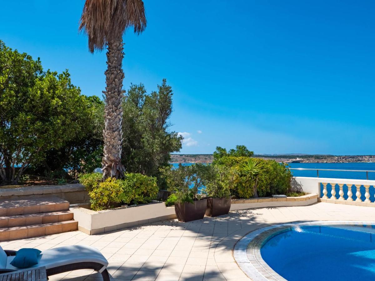 Villa Palma - Sunset Sea Views With Pool, Jacuzzi, Sauna And Games Room Mellieha Ngoại thất bức ảnh